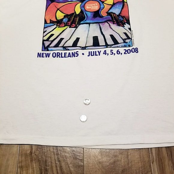 2008 New Orleans Essence Music Festival T Shirt 3XL Rare Rap R&B Hip Hop Tee - Picture 9 of 12